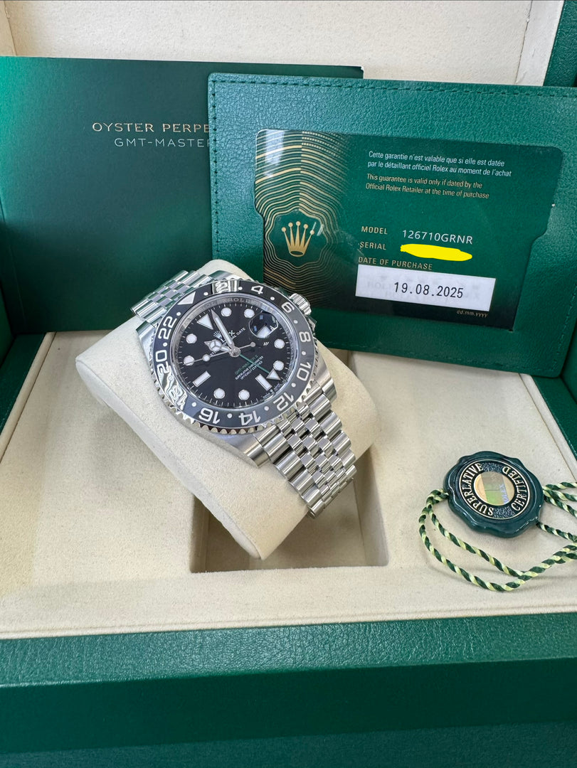 Rolex GMT-Master II "Bruce Wayne" 2025 126710GRNR Jubilee
