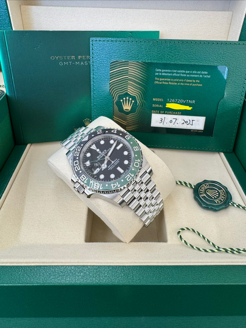 Rolex GMT-Master II "Sprite" 2025 126720VTNR Jubilee
