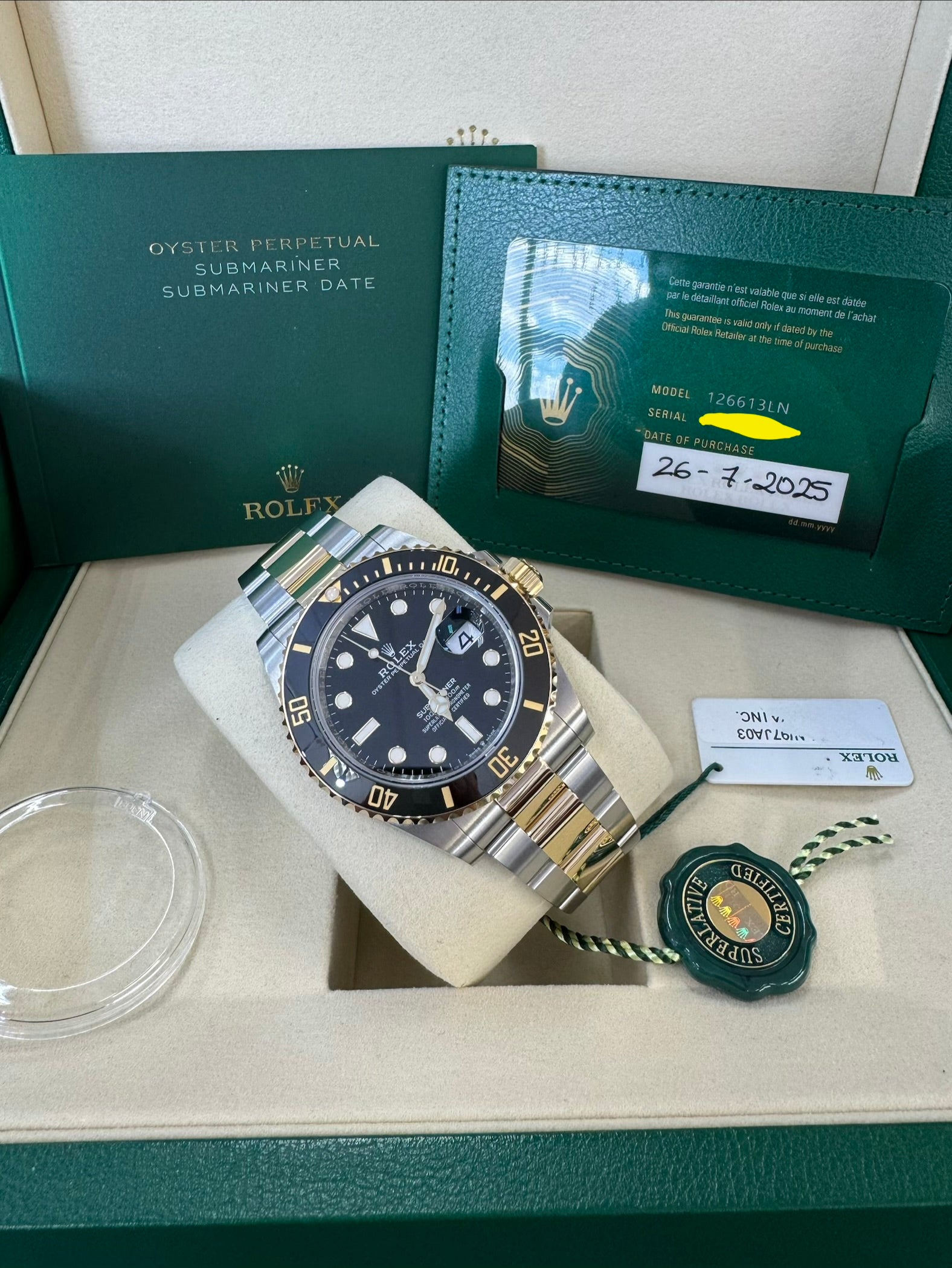 Rolex Submariner Date 41mm 126613LN 2025 – Timepieces by Labelle