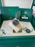 Load image into Gallery viewer, Rolex 1908 18K Gold Black Dial Ref 52508