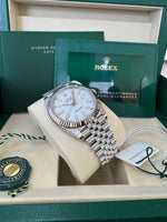 Load image into Gallery viewer, Rolex Datejust 41mm 126334 2025 White Index Dial Jubilee