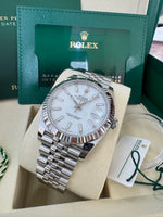 Load image into Gallery viewer, Rolex Datejust 41mm 126334 2025 White Index Dial Jubilee