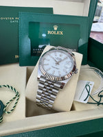 Load image into Gallery viewer, Rolex Datejust 41mm 126334 2025 White Index Dial Jubilee