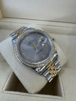 Load image into Gallery viewer, Rolex Datejust 36mm 16203 36mm Grey Roman Jubilee