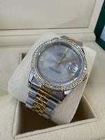 Load image into Gallery viewer, Rolex Datejust 36mm 16203 36mm Grey Roman Jubilee