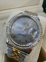 Load image into Gallery viewer, Rolex Datejust 36mm 16203 36mm Grey Roman Jubilee