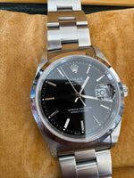Load image into Gallery viewer, Rolex Oyster Perpetual 34mm 2000 Black Dial 15200