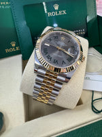 Load image into Gallery viewer, Rolex Datejust 41 Wimbeldon Dial 126333 2025 Jubilee