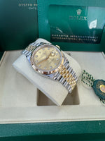 Load image into Gallery viewer, Rolex Datejust 36mm 126233 2025 Champagne Diamond Dial