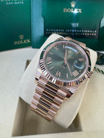 Load image into Gallery viewer, Rolex Day-Date 40 Olive Dial 228235 2025