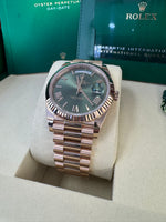Load image into Gallery viewer, Rolex Day-Date 40 Olive Dial 228235 2025