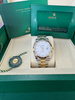 Load image into Gallery viewer, Rolex Datejust 41 White Index Dial 126333 2025 Oyster