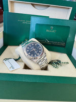 Load image into Gallery viewer, Rolex Datejust 41mm 126334 2021 Blue Diamond Dial Oyster