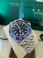 Load image into Gallery viewer, Rolex GMT-Master II "BatGirl" 2025 126710BLNR Jubilee