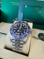 Load image into Gallery viewer, Rolex GMT-Master II "BatGirl" 2025 126710BLNR Jubilee