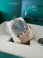 Load image into Gallery viewer, Rolex Day-Date 40 Olive Dial 228235 2025 (60th Anniversary)