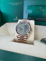 Load image into Gallery viewer, Rolex Day-Date 40 Olive Dial 228235 2025 (60th Anniversary)