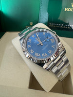 Load image into Gallery viewer, Rolex Datejust 41mm 126334 2025 Blue Roman Dial Oyster