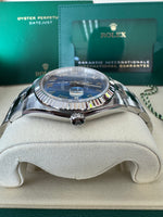 Load image into Gallery viewer, Rolex Datejust 41mm 126334 2025 Blue Roman Dial Oyster