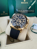 Load image into Gallery viewer, Rolex Daytona 116518LN OysterFlex Black Diamond Dial 2021