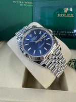 Load image into Gallery viewer, Rolex Datejust 41mm 126334 2025 Blue Index Dial Jubilee