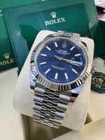 Load image into Gallery viewer, Rolex Datejust 41mm 126334 2025 Blue Index Dial Jubilee