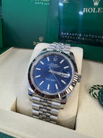 Load image into Gallery viewer, Rolex Datejust 41mm 126334 2025 Blue Index Dial Jubilee
