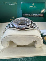 Load image into Gallery viewer, Rolex Datejust 41mm 126334 2025 Blue Diamond Dial Jubilee