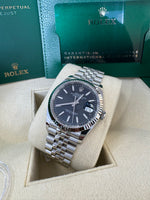 Load image into Gallery viewer, Rolex Datejust 36mm 126234 2026 Black Dial Jubilee