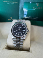 Load image into Gallery viewer, Rolex Datejust 36mm 126234 2026 Black Dial Jubilee