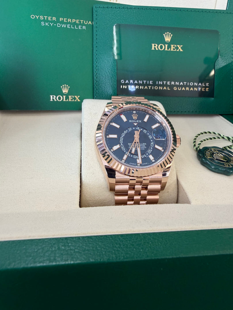 Rolex Sky-Dweller 336935 Blue Green Dial 2025