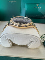Load image into Gallery viewer, Rolex 1908 18K Gold Black Dial Ref 52508