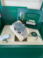 Load image into Gallery viewer, Rolex Datejust 41mm 126300 2025 Green Jubilee