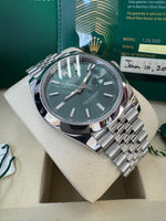 Load image into Gallery viewer, Rolex Datejust 41mm 126300 2025 Green Jubilee