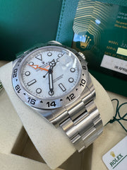 Rolex Explorer II 226570 2026 White Dial