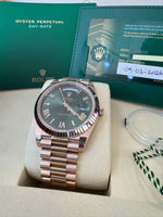 Load image into Gallery viewer, Rolex Day-Date 40 Olive Dial 228235 2026 (60th Anniversary)