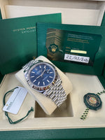 Load image into Gallery viewer, Rolex Datejust 41mm 126334 2026 Blue Index Dial Jubilee