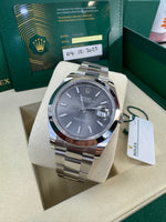Load image into Gallery viewer, Rolex Datejust 41mm 126300 2025 Rhodium Oyster