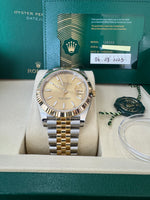 Load image into Gallery viewer, Rolex Datejust 41 Champagne Index Dial 126333 2025 Jubilee