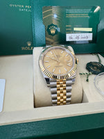Load image into Gallery viewer, Rolex Datejust 41 Champagne Index Dial 126333 2025 Jubilee