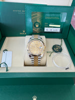 Load image into Gallery viewer, Rolex Datejust 41 Champagne Index Dial 126333 2025 Jubilee