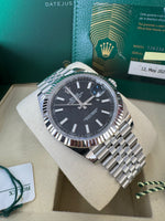 Load image into Gallery viewer, Rolex Datejust 41mm 126334 2026 Black Index Dial Jubilee