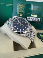 Load image into Gallery viewer, Rolex Datejust 41mm 126334 2026 Blue Index Dial Jubilee
