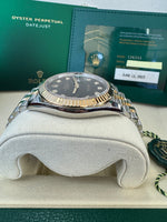 Load image into Gallery viewer, Rolex Datejust 41 Black Diamond Dial 126333 2023 Jubilee