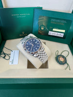 Load image into Gallery viewer, Rolex Datejust 41mm 126334 2024 Blue Index Dial Jubilee