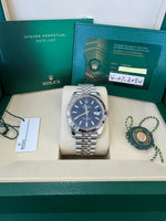 Load image into Gallery viewer, Rolex Datejust 41mm 126334 2024 Blue Index Dial Jubilee