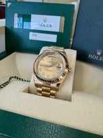 Load image into Gallery viewer, Rolex Day-Date 41mm 2015 Champagne Roman Dial 218238