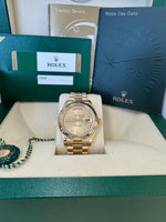 Load image into Gallery viewer, Rolex Day-Date 41mm 2015 Champagne Roman Dial 218238