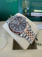 Load image into Gallery viewer, Rolex Datejust 36mm 126231 2026 Slate Dial Jubilee
