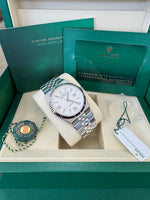 Load image into Gallery viewer, Rolex Land-Dweller 40mm 127334 2026 Silver Honeycomb Dial